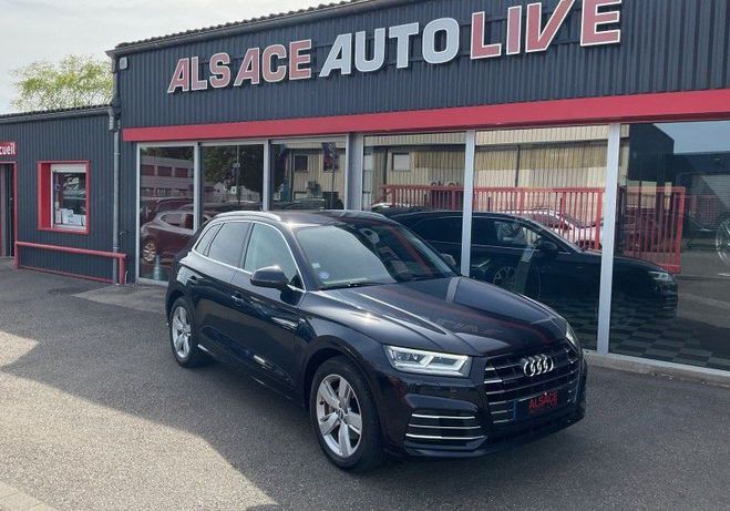 Audi Q5 55 TFSI E 367CH S LINE QUATTRO TRONIC 7  Bleu de 2020