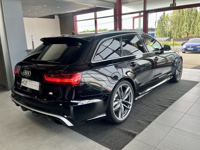 Audi RS6 AVANT 4,0 V8 TFSI 560 QUATTRO GPS CAMERA NOIR de 2015