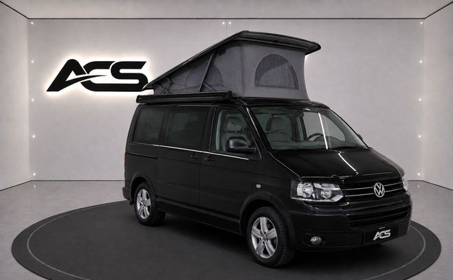 Volkswagen T5 t6 2.0 tdi california bva toit relevable Noir de 2012