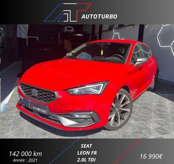  Voir d&eacute;tails -Seat Leon 2.0 TDI 150CH FR DSG7 &agrave;  Le Pont-de-Claix (38)