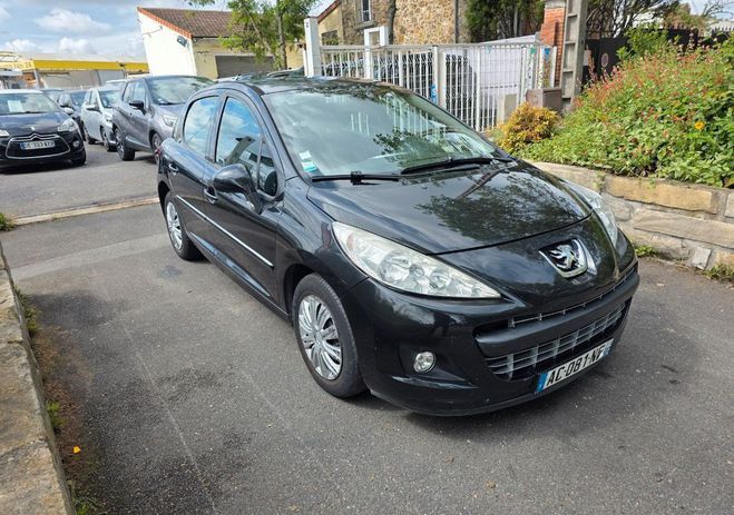 Peugeot 207 1.6L hdi 90ch 5portes Noir de 2009