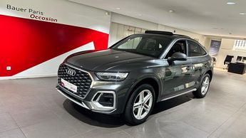  Voir d&eacute;tails -Audi Q5 Sportback 55 TFSIe 367 S tronic 7 Quattr &agrave; Roissy-en-France (95)