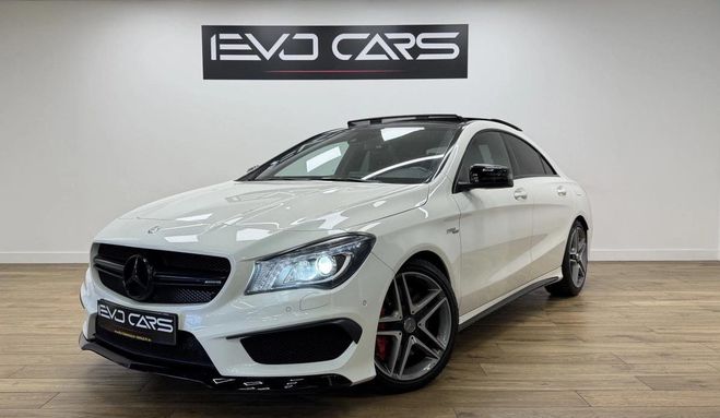 Mercedes Classe CLA Classe 45 AMG 360 ch 4MATIC / Harman Kar Blanc de 2014