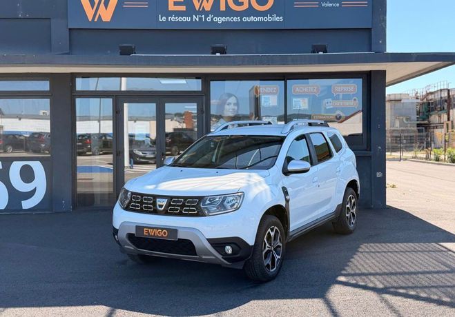Dacia Duster 1.5 bluedci 115ch prestige 4x4 4 roues m Blanc de 2019