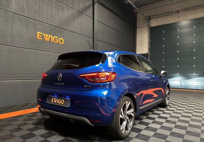 Renault Clio RS v 1.3 tce 140ch line carplay sellerie Bleu de 2019