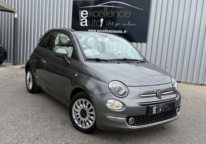 Fiat 500 C 1.2 8V 69CH ECO PACK LOUNGE Gris de 2020