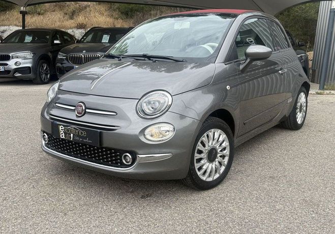 Fiat 500 C 1.2 8V 69CH ECO PACK LOUNGE Gris de 2020