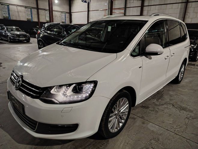 Volkswagen Sharan II 2.0 TDI 140 FAP BlueMotion Cup DSG6 BLANC de 2015