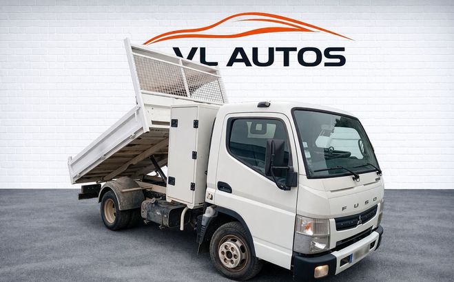 Mitsubishi Canter Fuso Benne 130 cv Ann�e 2012 70500 km Blanc de 2012