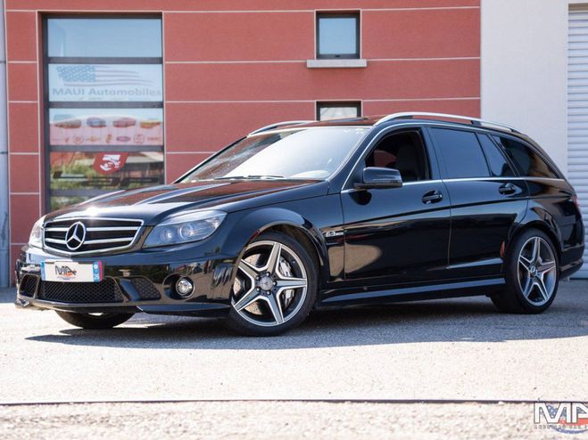 Mercedes Classe C C63 AMG T / 1ere Main Suivi Noir de 2009