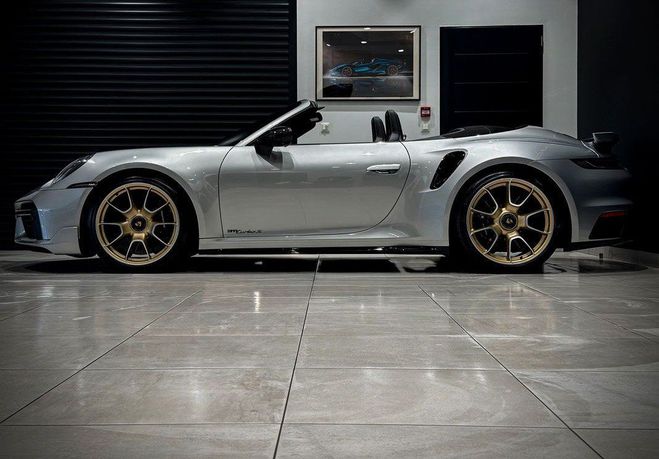 Porsche 911 992 TURBO S CABRIOLET EXCLUSIVE MANUFAKT Gris de 2022