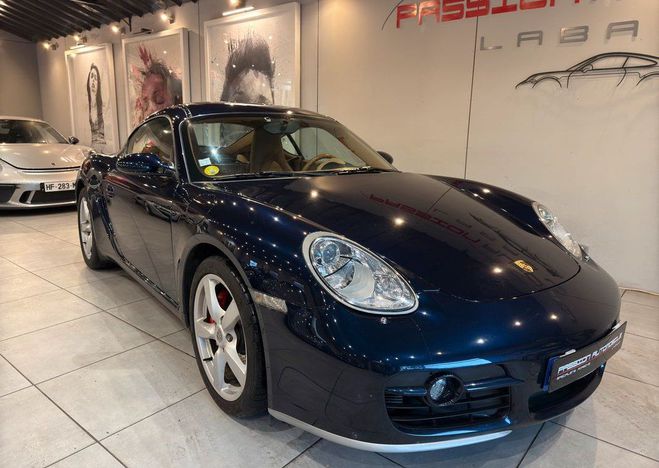 Porsche Cayman 987 S 3.4-295ch, boite manuelle, 06-2006 Bleu de 2006