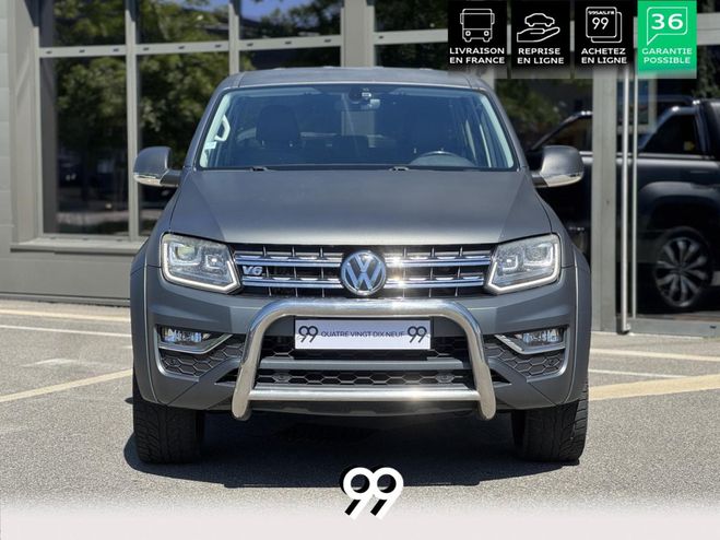 Volkswagen Amarok 3.0 V6 TDI CARAT 4MOTION 224CH CARPLAY A GRIS FONCE de 2017