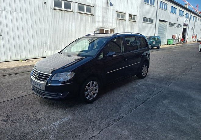 Volkswagen Touran 2.0 tdi 140 ch 7 places radar de recul d Noir de 2007