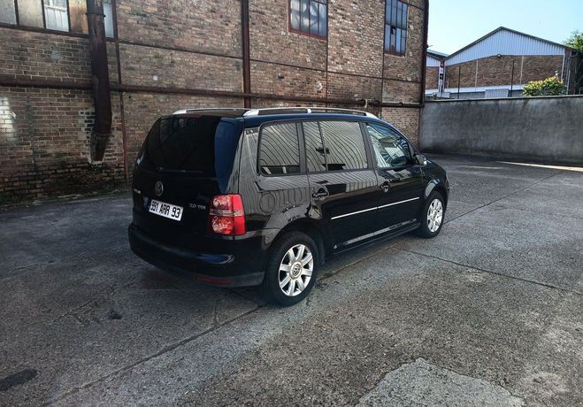 Volkswagen Touran 2.0 tdi 140 ch 7 places radar de recul d Noir de 2007