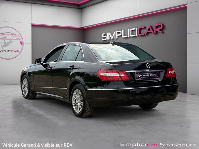 Mercedes Classe E 220 CDI BlueEfficiency El�gance Executiv Noir de 2010