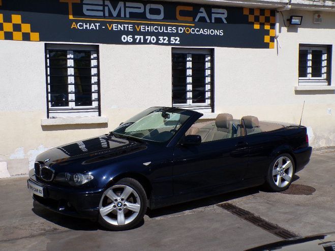 BMW Serie 3 Cab 318 Ci Pr�f�rence Luxe Bleu de 2006