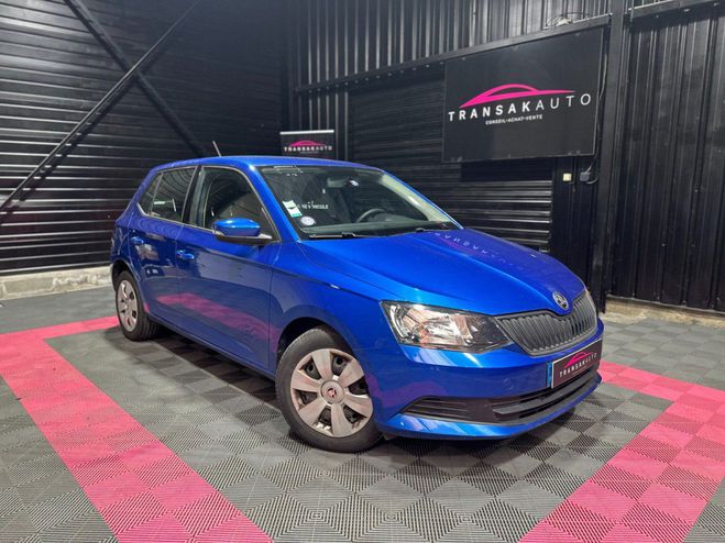 Skoda Fabia 1.0 MPI 60 ch Greentec Ambition Bleu de 2015