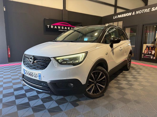 Opel Crossland X 1.2 Turbo 130 ch Ultimate COURROIE DE DI Blanc de 2019