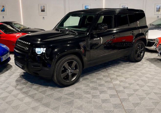 Land rover Defender 110 2.0 D200 S premi�re Main francais su Noir de 2020