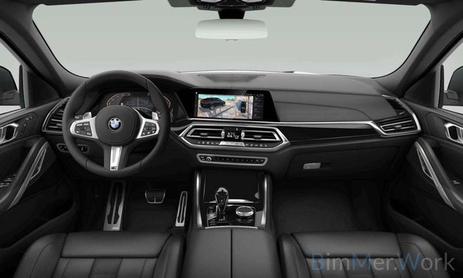 BMW X6 XDRIVE30D AS M PACK Noir M�tallis� de 