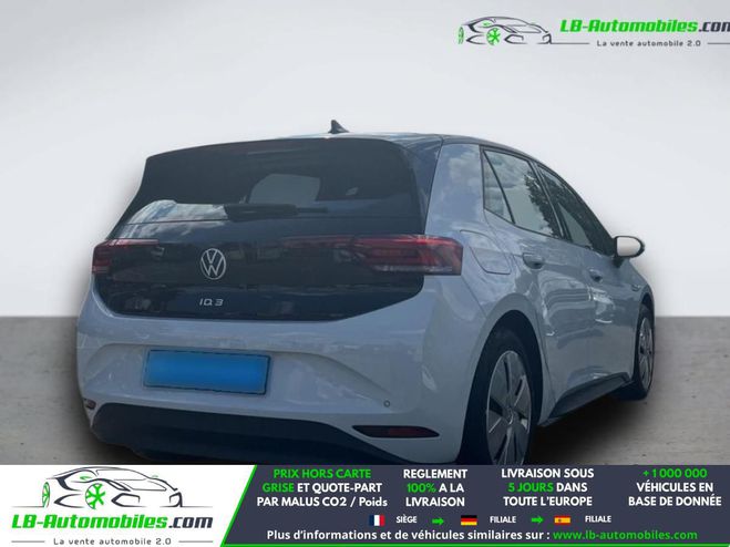 Volkswagen ID. 3 150 ch Pure Performance Blanc M�tallique Mate de 2021