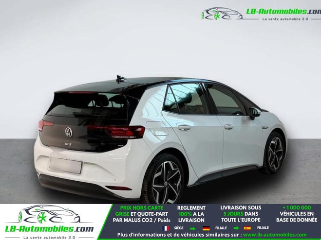 Volkswagen ID. 3 145 ch Pro Blanc M�tallique de 2021