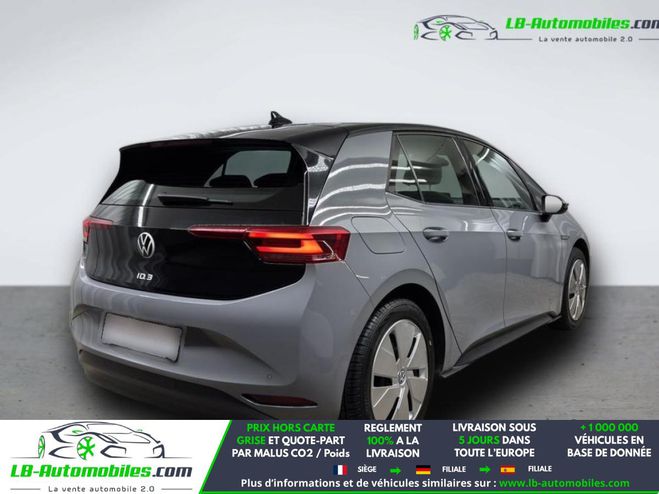 Volkswagen ID. 3 150 ch Pure Performance Noir de 2021