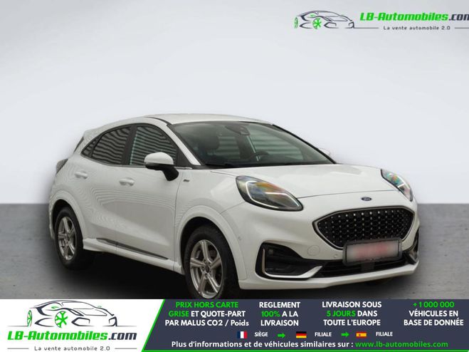 Ford Puma 1.0 EcoBoost 125 ch mHEV BVA Blanc M�tallique de 2021