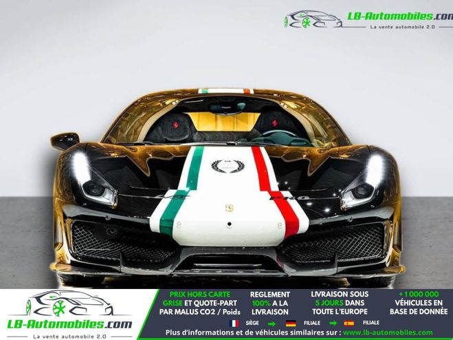 Ferrari 488 4.0 V8 720ch Noir de 2019