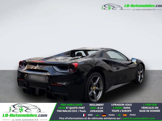 Ferrari 488 4.0 V8 670ch Noir de 2018