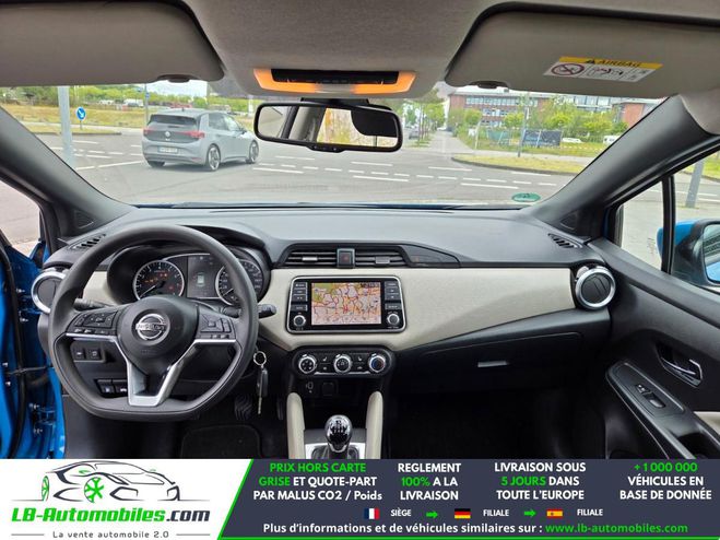 Nissan Micra 1.2 DIG-S 98 BVM Bleu M�tallique de 2019
