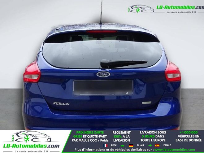 Ford Focus 1.0 EcoBoost 100 BVM Bleu M�tallique de 2015