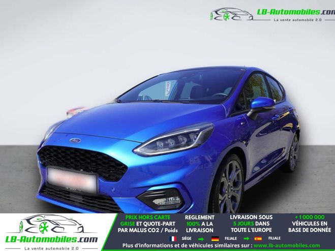 Ford Fiesta 1.0 EcoBoost 125 ch BVA Bleu M�tallique de 2020