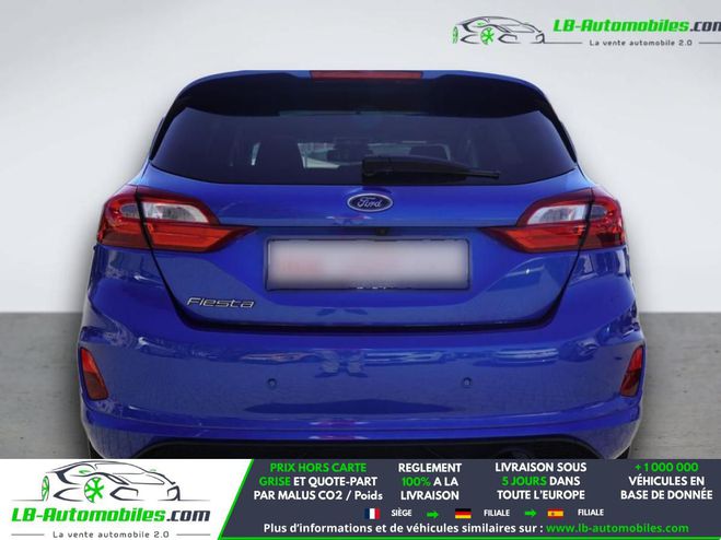 Ford Fiesta 1.0 EcoBoost 125 ch BVA Bleu M�tallique de 2020