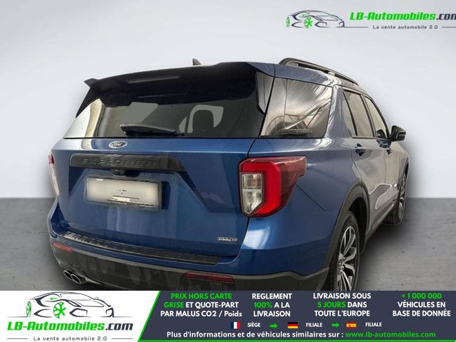 Ford Explorer 3.0 EcoBoost 363 ch PHEV BVA AWD Bleu de 2021