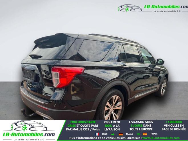 Ford Explorer 3.0 EcoBoost 363 ch PHEV BVA AWD Noir M�tallique de 2020
