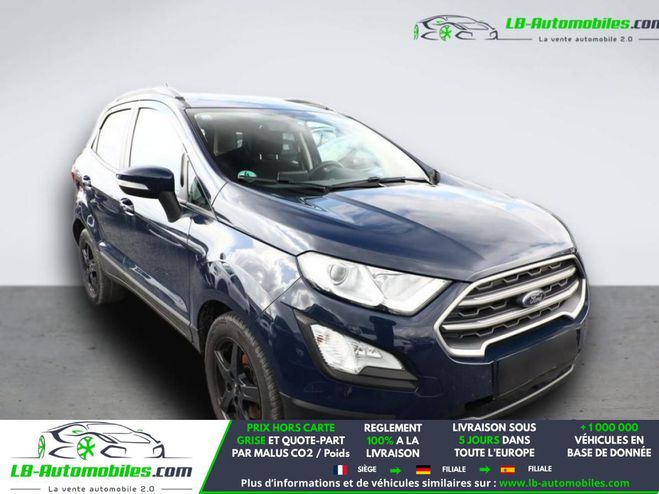 Ford Ecosport 1.0 EcoBoost 100ch BVM Bleu de 2019