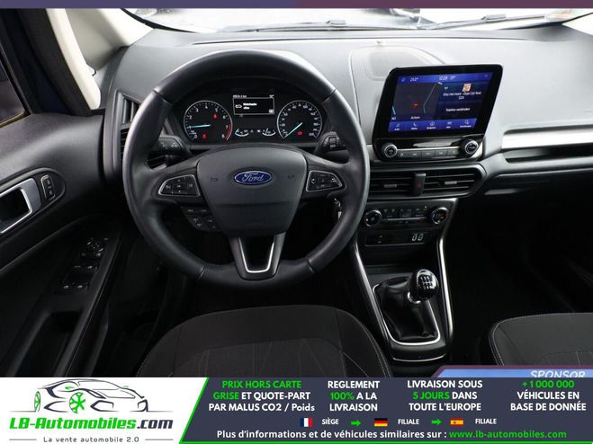 Ford Ecosport 1.0 EcoBoost 100ch BVM Bleu de 2019