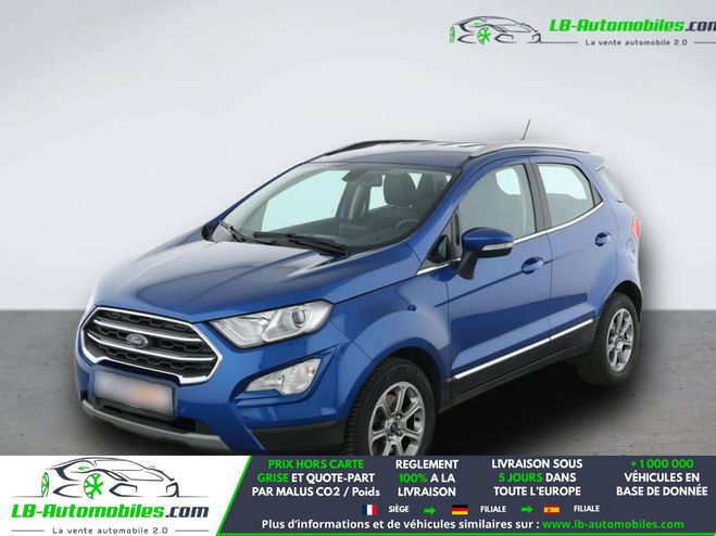Ford Ecosport 1.0 EcoBoost 125ch BVA Bleu M�tallique de 2018