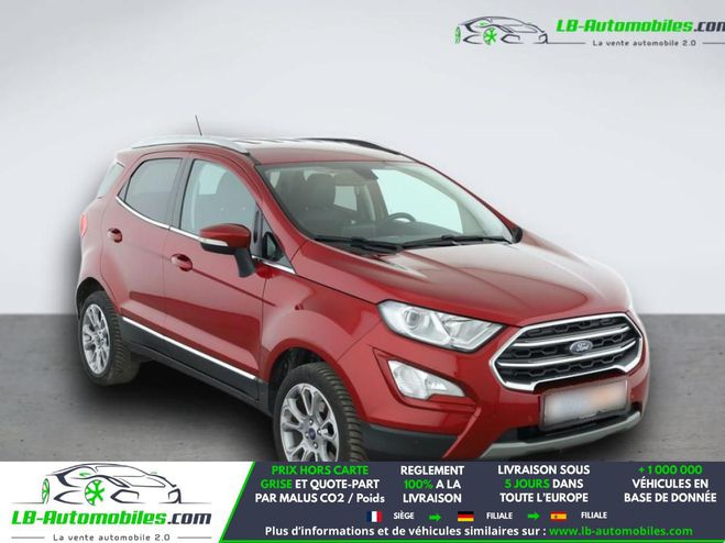 Ford Ecosport 1.5 TDCi EcoBlue 125ch 4x2 BVM Rouge M�tallique de 2018
