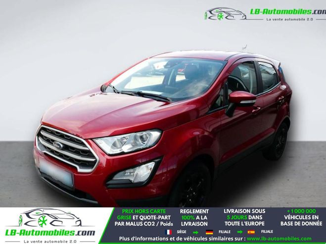 Ford Ecosport 1.0 EcoBoost 100ch BVM Rouge M�tallique de 2020