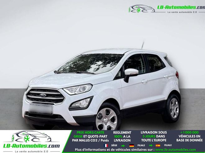 Ford Ecosport 1.0 EcoBoost 100ch BVM Blanc M�tallique de 2019