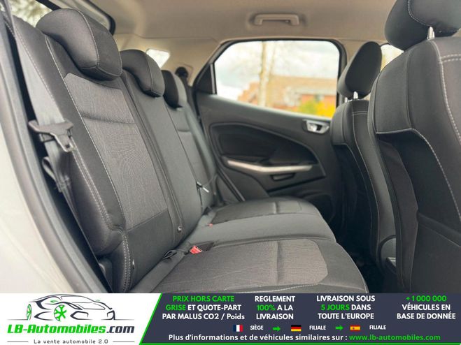 Ford Ecosport 1.0 EcoBoost 100ch BVM Blanc M�tallique de 2019
