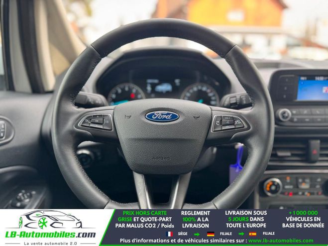 Ford Ecosport 1.0 EcoBoost 100ch BVM Blanc M�tallique de 2019