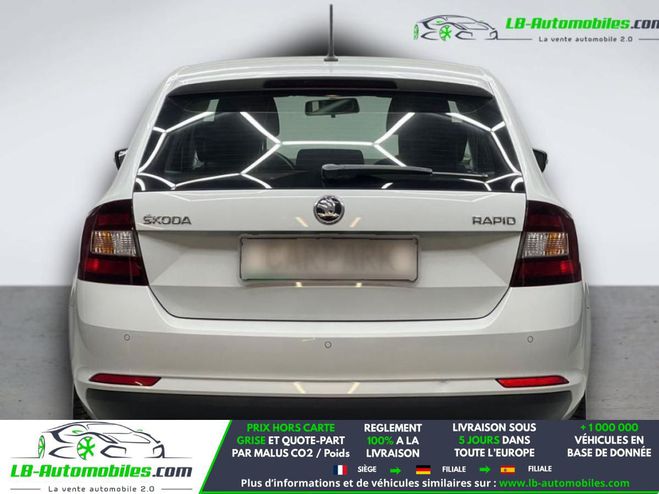 Skoda Rapid 1.2 TSI 90 ch BVM Blanc M�tallique de 2015