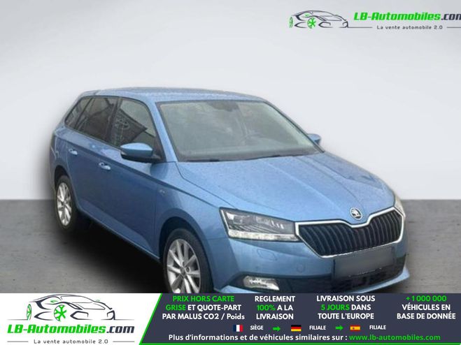 Skoda Fabia 1.0 TSI 95 ch BVM Bleu M�tallique de 2019