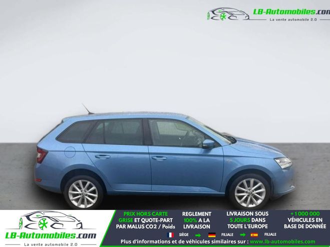 Skoda Fabia 1.0 TSI 95 ch BVM Bleu M�tallique de 2019