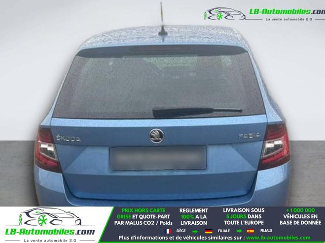 Skoda Fabia 1.0 TSI 95 ch BVM Bleu M�tallique de 2019