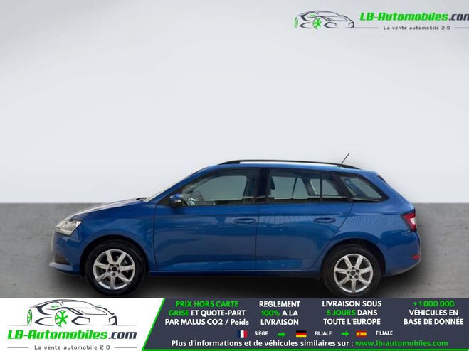 Skoda Fabia 1.0 TSI 95 ch BVM Bleu M�tallique de 2019
